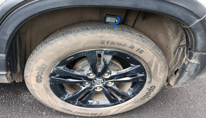 2018 Maruti Vitara Brezza ZDI PLUS AMT, Diesel, Automatic, 1,83,345 km, tyre