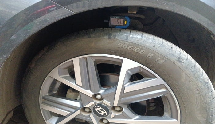 2023 Hyundai Verna  SX (O) 1.5 VTVT IVT, Petrol, Automatic, 9,071 km, tyre