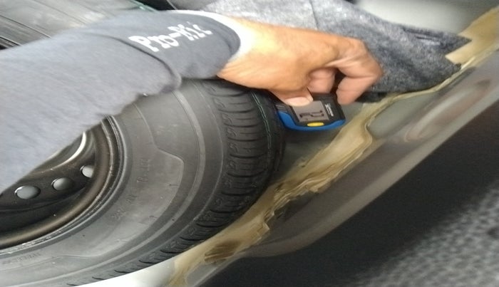 2023 Honda Amaze 1.2L I-VTEC VX CVT, Petrol, Automatic, 10,871 km, tyre