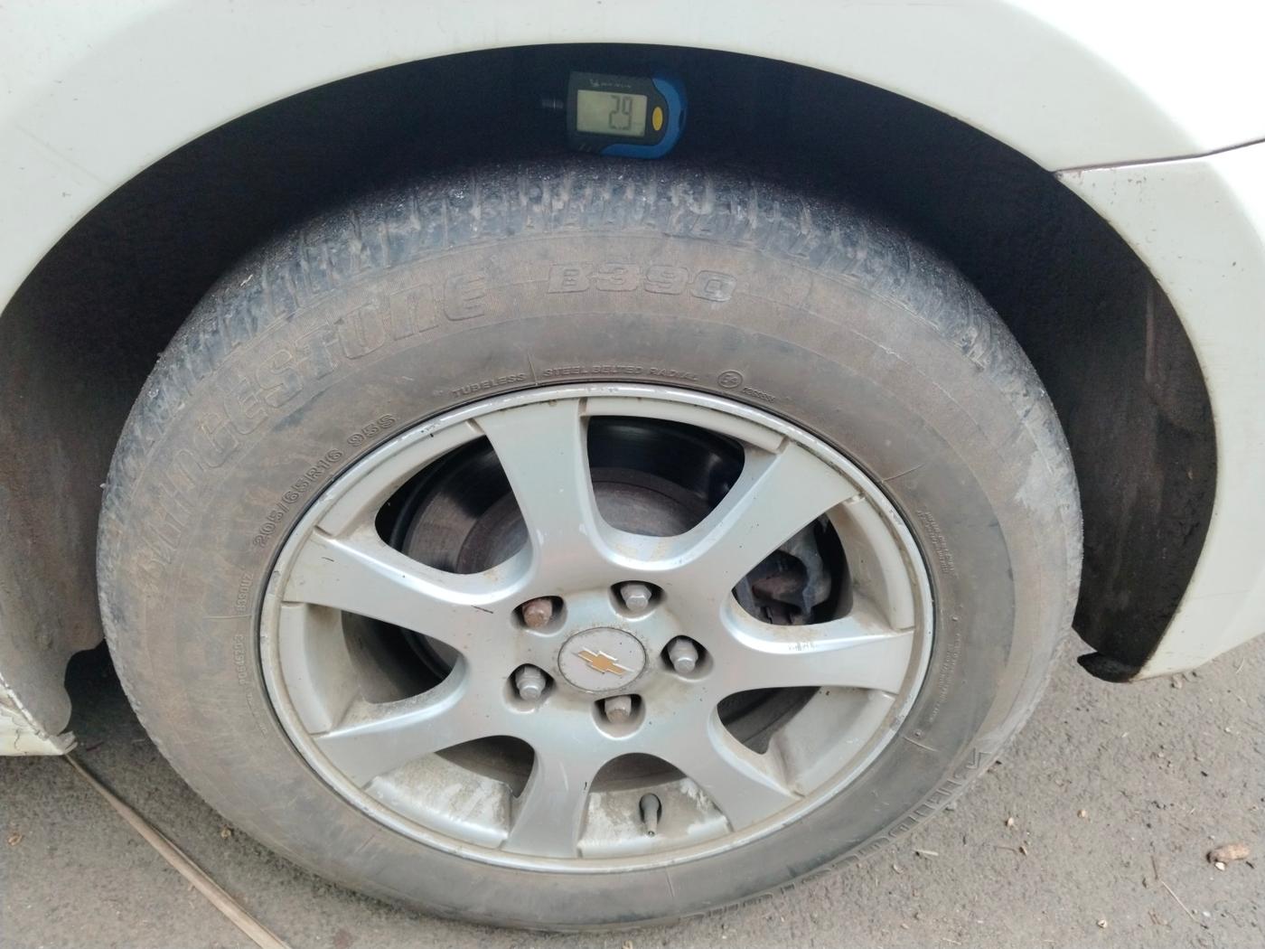 2012 Chevrolet Cruze LTZ AT, Diesel, Automatic, 91,816 km, tyre