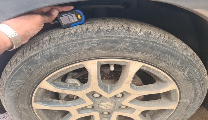 2023 Maruti XL6 ALPHA PLUS  AT DUAL TONE, Petrol, Automatic, 10,016 km, tyre