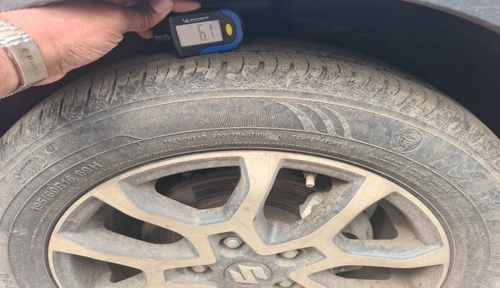 2023 Maruti XL6 ALPHA PLUS  AT DUAL TONE, Petrol, Automatic, 10,016 km, tyre