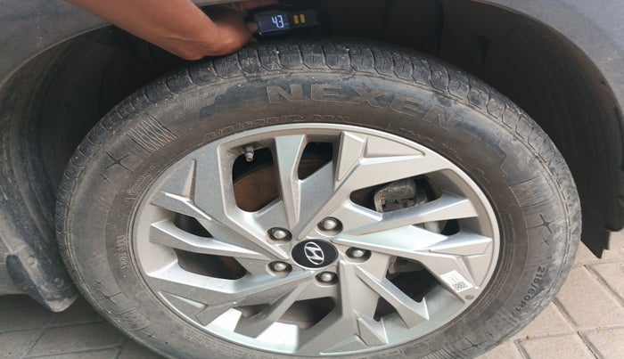 2021 Hyundai Creta SX 1.5 PETROL, Petrol, Manual, 27,154 km, tyre
