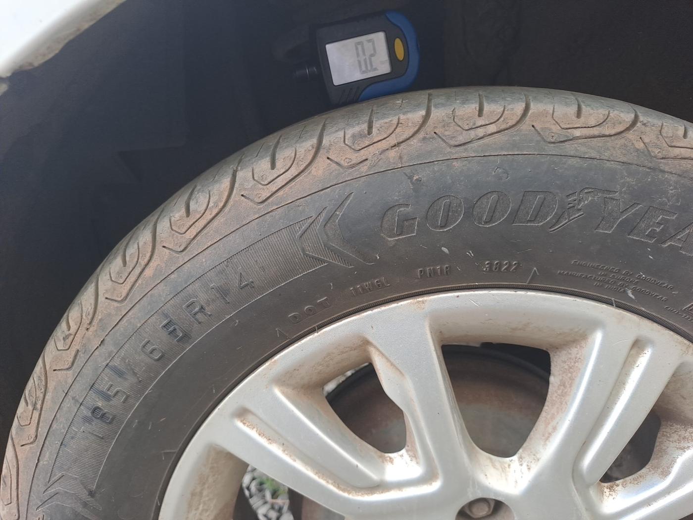 2018 Tata Tiago XZ DIESEL, Diesel, Manual, 95,749 km, tyre