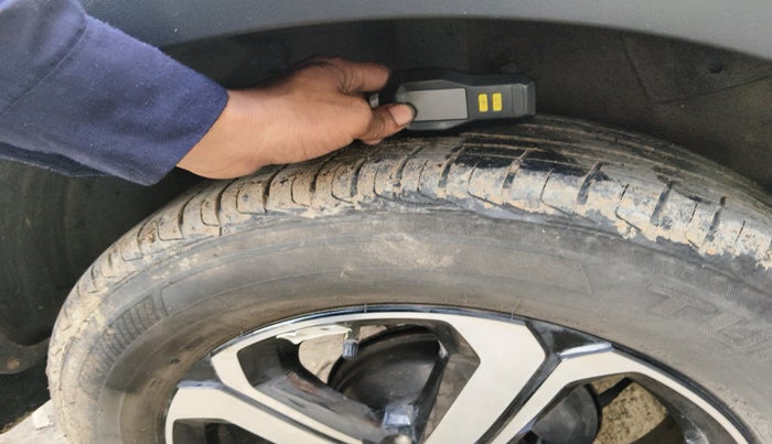 2023 Tata NEXON XZA PLUS SUNROOF PETROL, Petrol, Automatic, 3,661 km, tyre