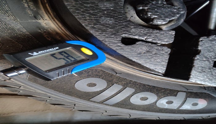 2017 Volkswagen Ameo COMFORTLINE 1.5L, Diesel, Manual, 1,29,273 km, tyre