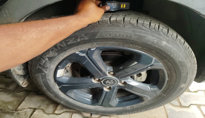 2023 Tata NEXON XZA PLUS LUX SUNROOF DARK PETROL, Petrol, Automatic, 8,045 km, tyre