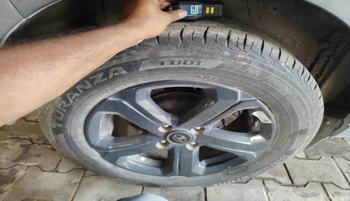 2023 Tata NEXON XZA PLUS LUX SUNROOF DARK PETROL, Petrol, Automatic, 8,045 km, tyre