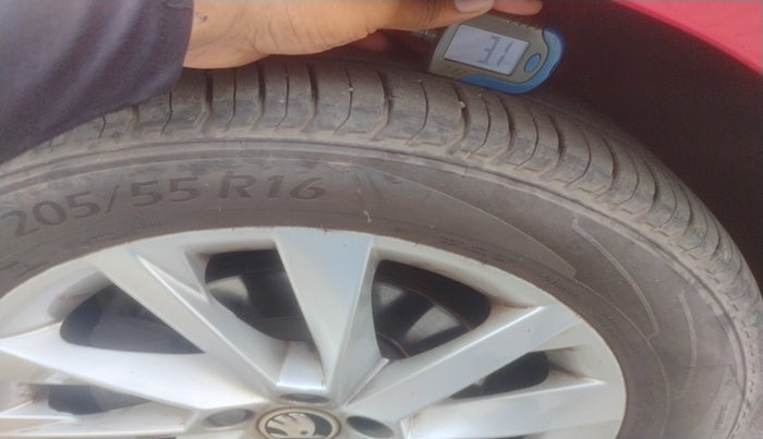 2022 Skoda SLAVIA AMBITION 1.0L TSI AT, Petrol, Automatic, 13,525 km, tyre