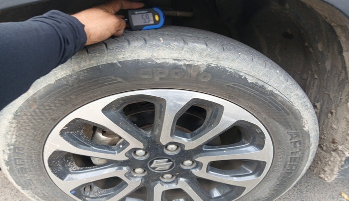 2023 Maruti Grand Vitara ZETA SMART HYBRID, Petrol, Manual, 27,924 km, tyre