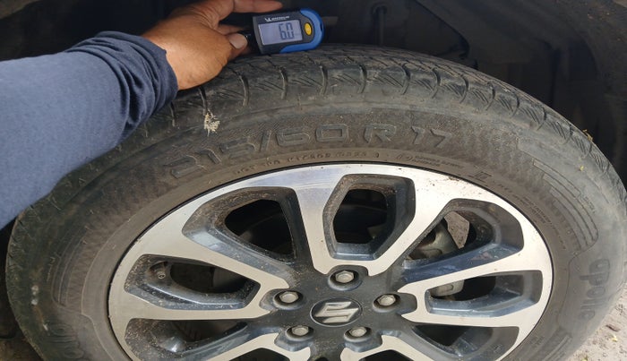 2023 Maruti Grand Vitara ZETA SMART HYBRID, Petrol, Manual, 27,924 km, tyre