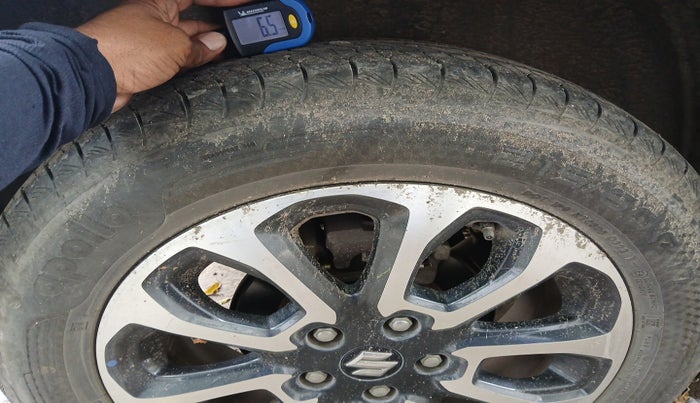 2023 Maruti Grand Vitara ZETA SMART HYBRID, Petrol, Manual, 27,924 km, tyre