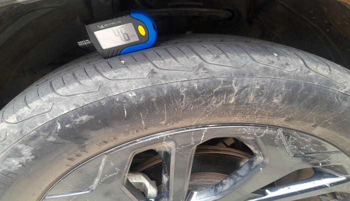 2023 Maruti FRONX DELTA PLUS 1.2L AGS, Petrol, Automatic, 14,824 km, tyre