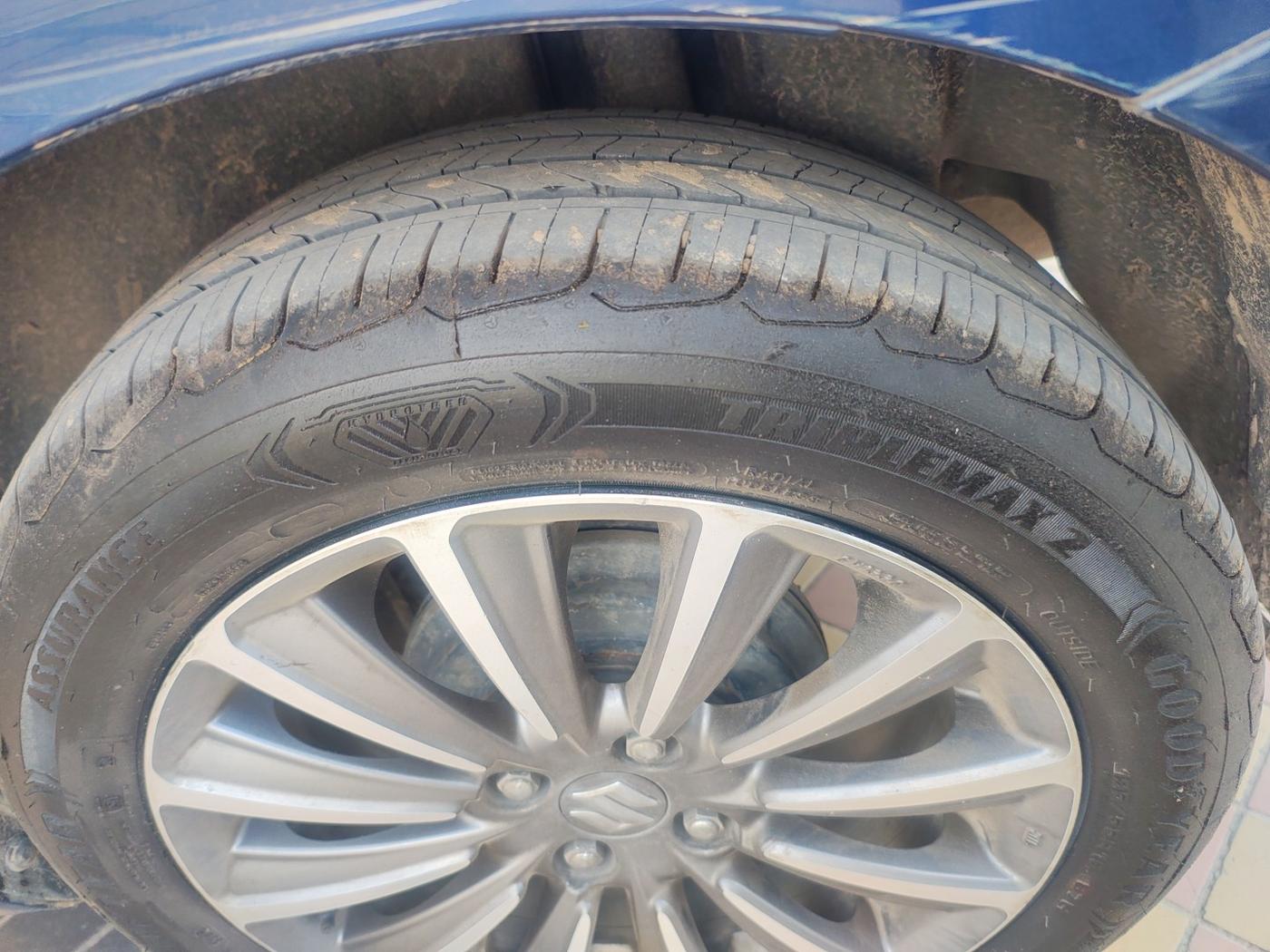2020 Maruti Ciaz ALPHA 1.5 SHVS PETROL, Petrol, Manual, 62,000 km, tyre