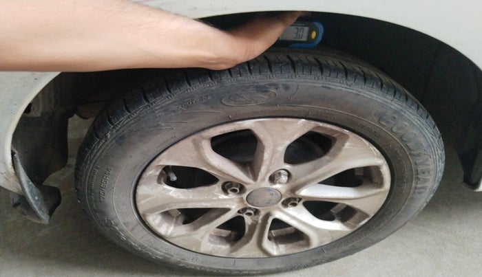 2018 Ford New Figo TITANIUM 1.2 PETROL MT, Petrol, Manual, 82,845 km, tyre