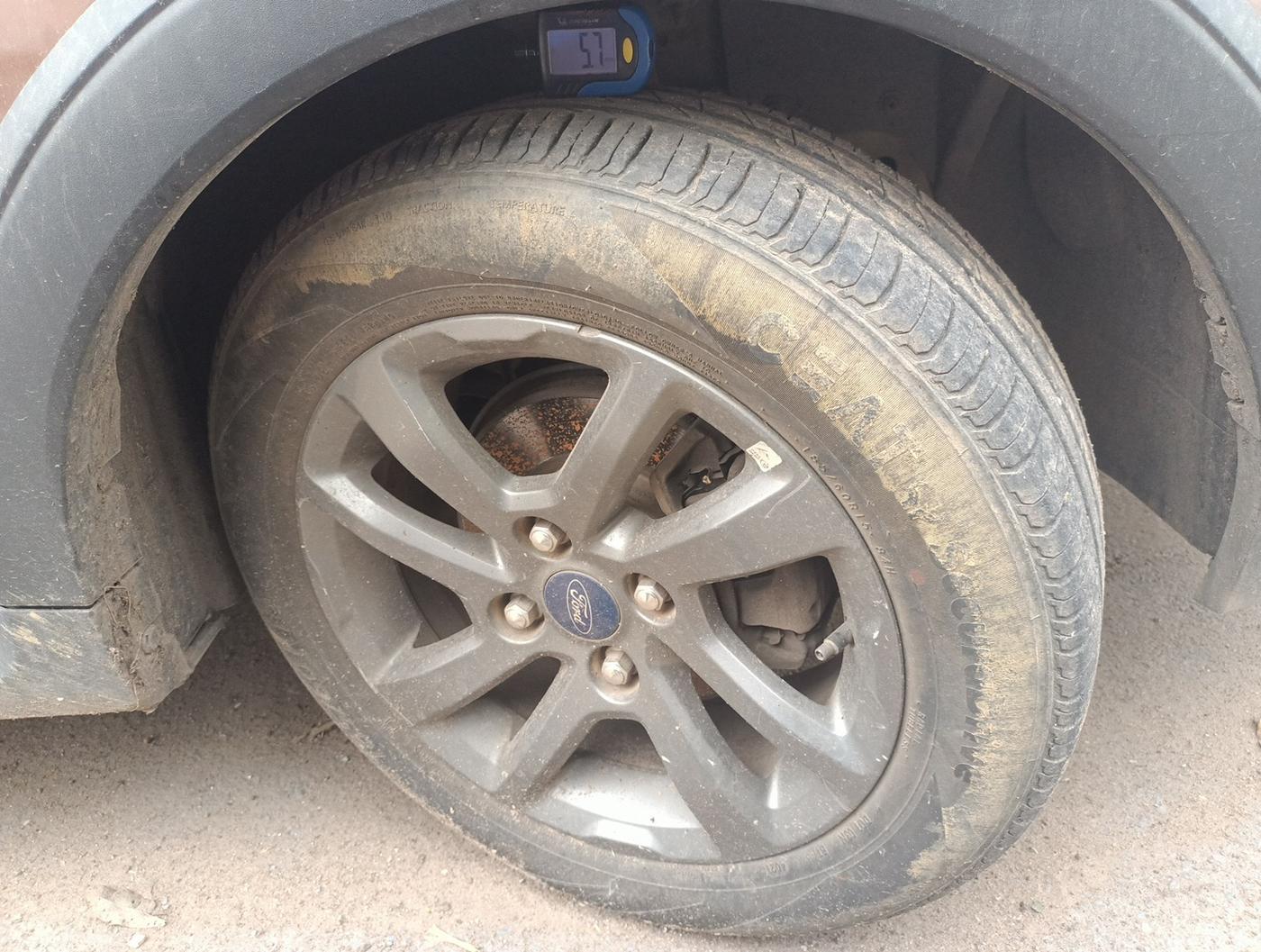 2018 Ford FREESTYLE TITANIUM 1.2 PETROL, Petrol, Manual, 61,520 km, tyre