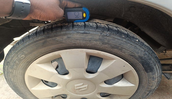 2012 Maruti Alto K10 VXI, Petrol, Manual, 78,562 km, tyre