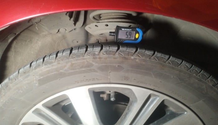 2022 Honda Amaze 1.2L I-VTEC VX CVT, Petrol, Automatic, 73,500 km, tyre