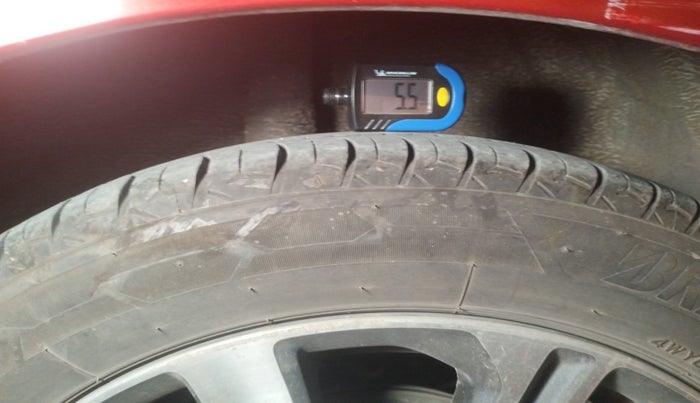 2022 Honda Amaze 1.2L I-VTEC VX CVT, Petrol, Automatic, 73,500 km, tyre