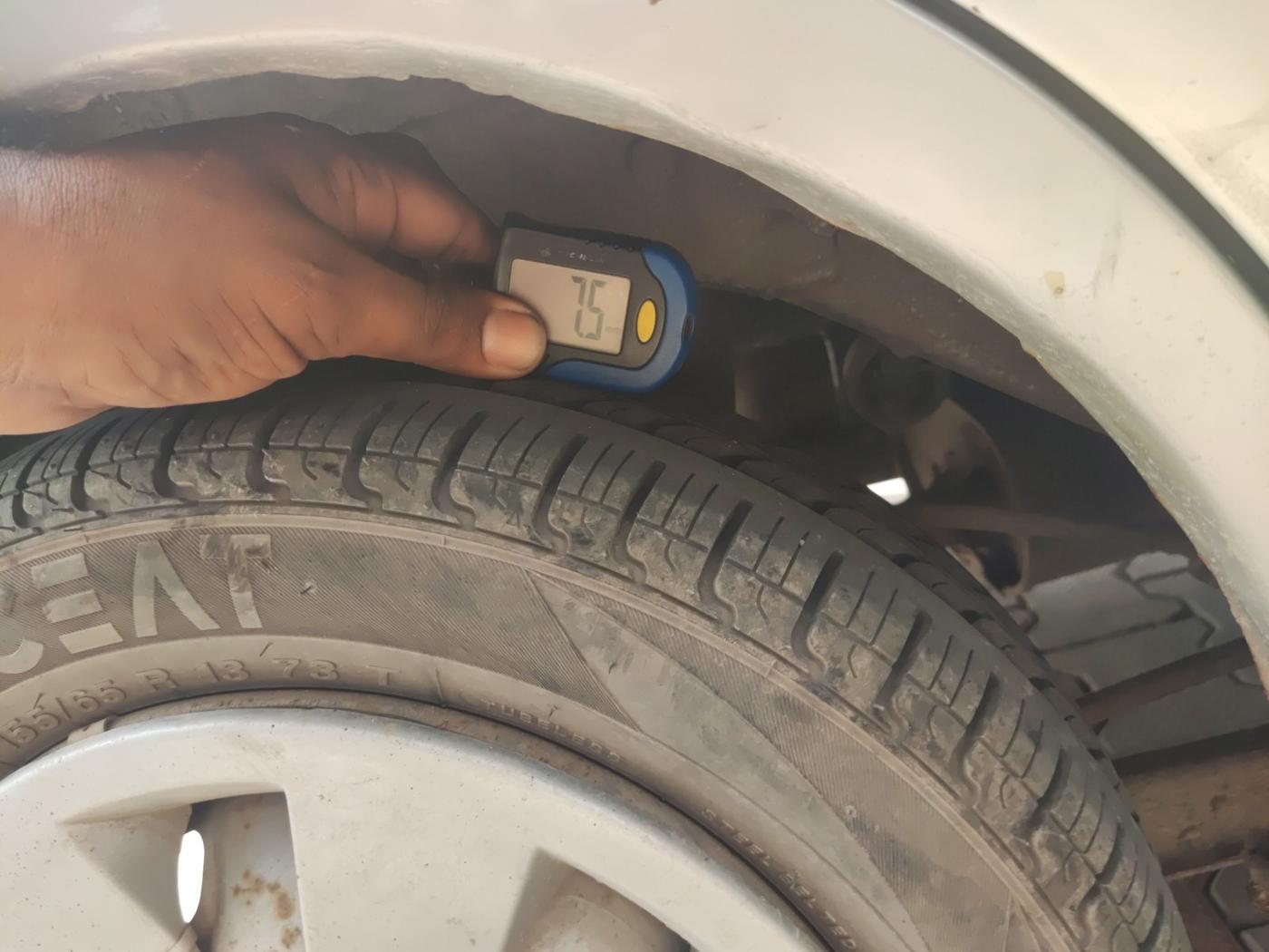 2012 Maruti Alto K10 LXI, Petrol, Manual, 52,213 km, tyre