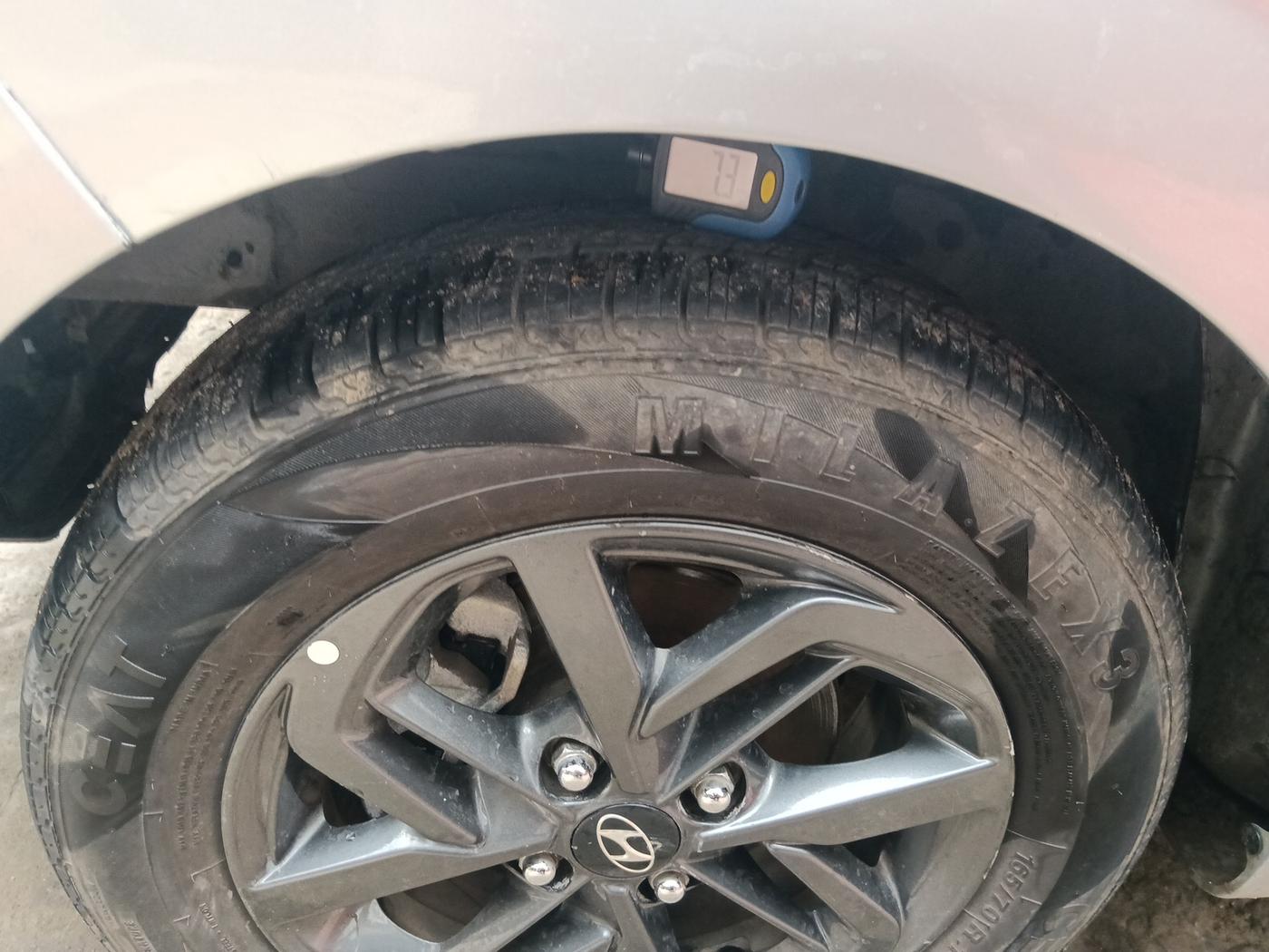 2020 Hyundai GRAND I10 NIOS SPORTZ 1.2 KAPPA VTVT, Petrol, Manual, 52,095 km, tyre