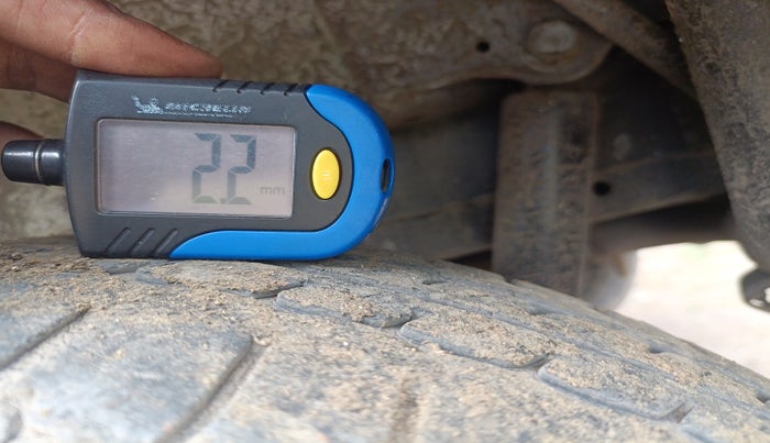 2018 Maruti Wagon R 1.0 VXI, Petrol, Manual, 25,236 km, tyre