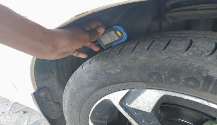 2022 Tata TIGOR XZ CNG, Petrol, Manual, 50,511 km, tyre