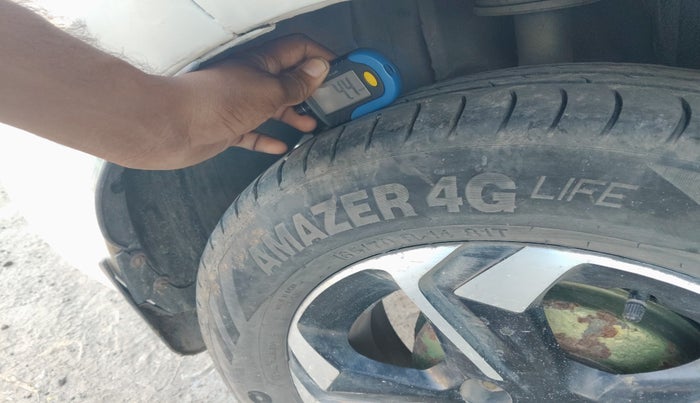 2022 Tata TIGOR XZ CNG, Petrol, Manual, 50,511 km, tyre