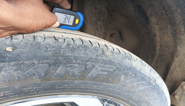 2023 Maruti BREZZA LXI SMART HYBRID, Petrol, Manual, 45,724 km, tyre