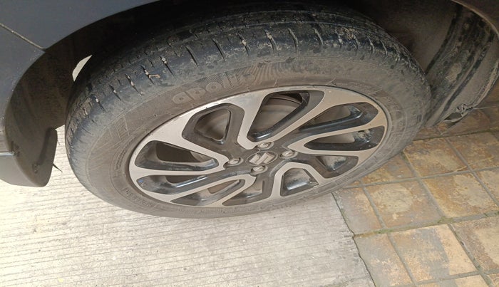 2023 Maruti Baleno ALPHA 1.2 AGS, Petrol, Automatic, 56,942 km, tyre
