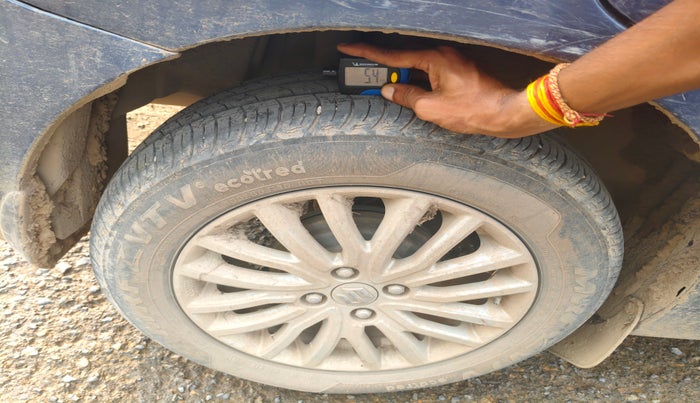 2018 Maruti Dzire ZXI, Petrol, Manual, 74,200 km, tyre