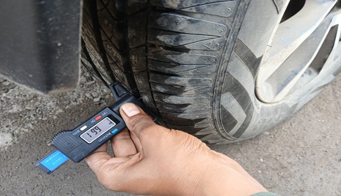 2020 Tata NEXON XZ PLUS PETROL DUAL TONE, Petrol, Manual, 1,03,537 km, tyre