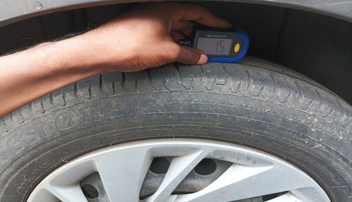 2021 Maruti Ertiga VXI CNG, Petrol, Manual, 47,714 km, tyre