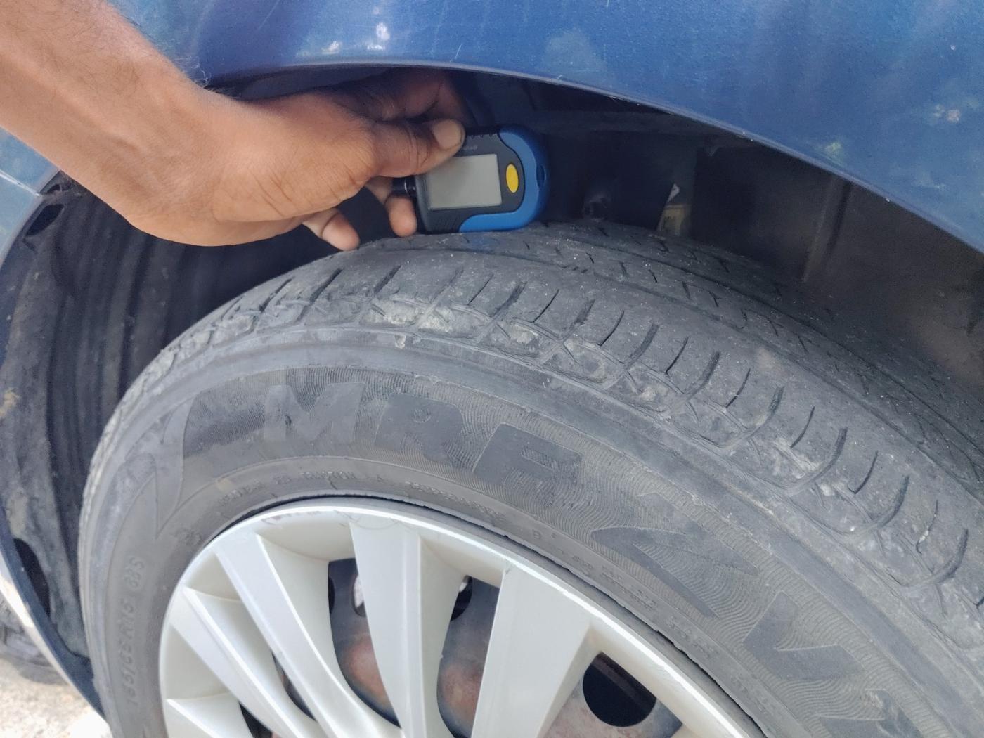 2019 Maruti Baleno DELTA PETROL 1.2, Petrol, Manual, 56,920 km, tyre