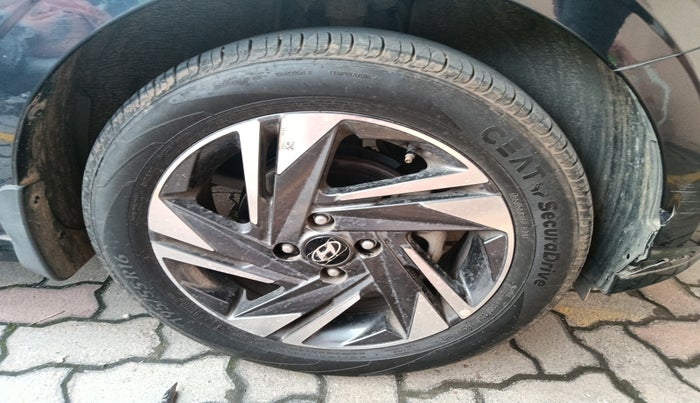 2023 Hyundai NEW I20 ASTA (O) 1.0 TURBO GDI DCT, Petrol, Automatic, 13,831 km, tyre