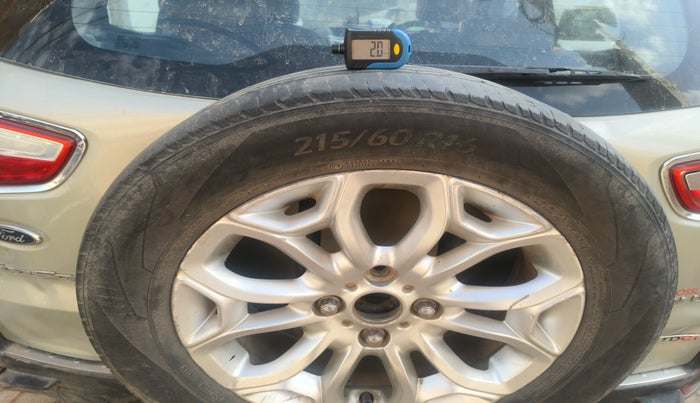 2013 Ford Ecosport TITANIUM 1.5L DIESEL, Diesel, Manual, 1,42,694 km, tyre