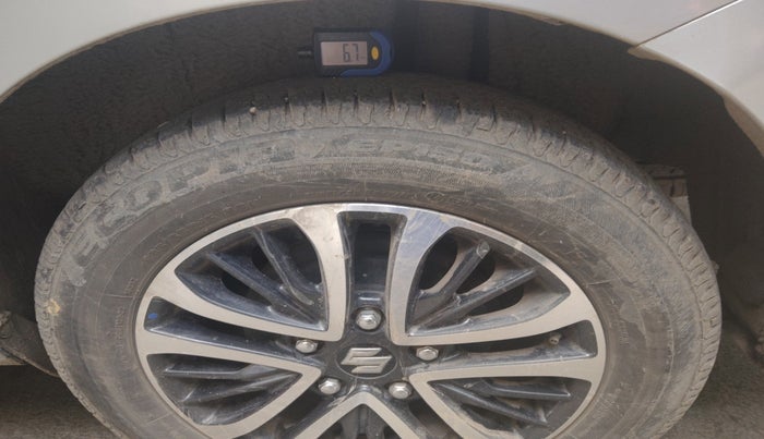 2023 Maruti Ertiga ZXI (O) CNG, Petrol, Manual, 18,427 km, tyre