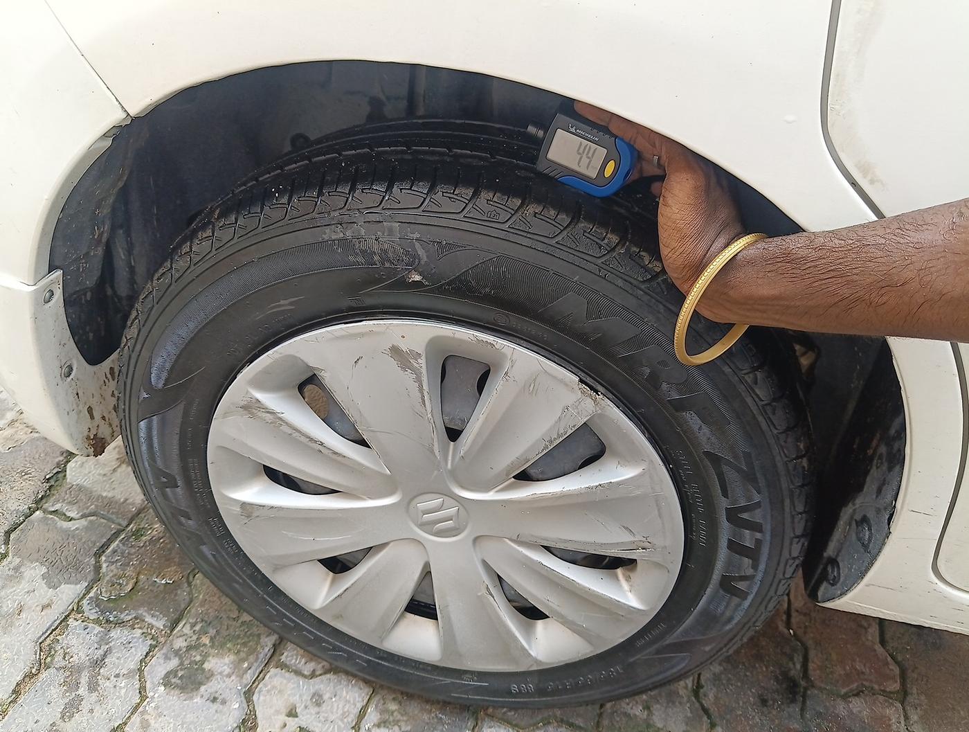2017 Maruti Ertiga VDI SHVS, Diesel, Manual, 52,838 km, tyre