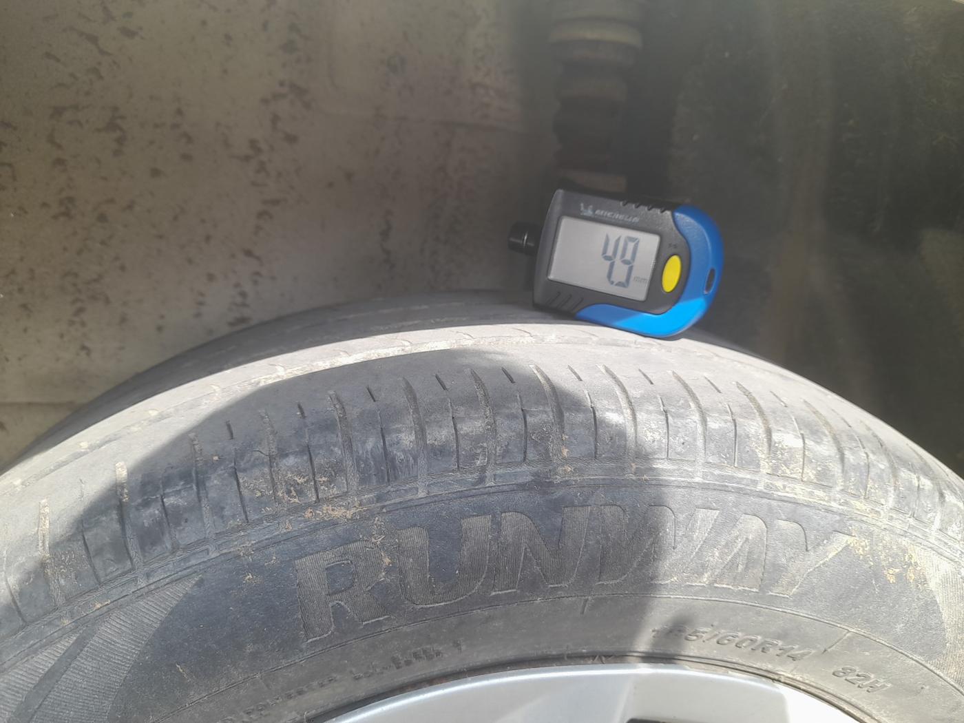 2012 Maruti Ritz VDI, Diesel, Manual, 1,58,143 km, tyre