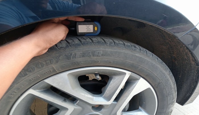 2022 Tata TIGOR XZA PLUS PETROL, Petrol, Automatic, 20,827 km, tyre