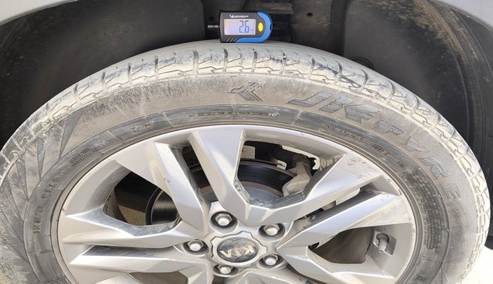 2019 KIA SELTOS HTX PLUS 1.5 DIESEL, Diesel, Manual, 1,23,347 km, tyre