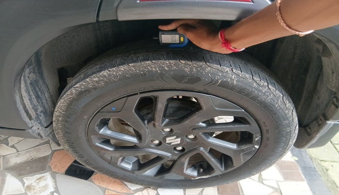 2023 Maruti FRONX DELTA PLUS 1.0 TURBO MT, Petrol, Manual, 31,826 km, tyre