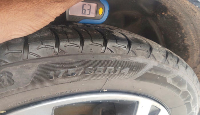 2022 Tata TIGOR XZ PLUS CNG, Petrol, Manual, 58,687 km, tyre