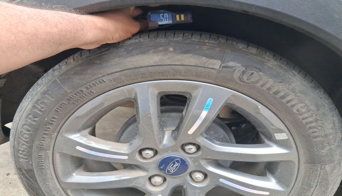 2018 Ford FREESTYLE TITANIUM 1.2 PETROL, Petrol, Manual, 1,41,953 km, tyre