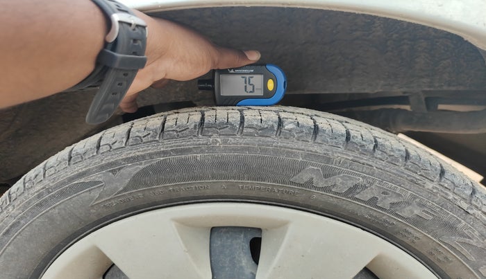 2015 Maruti Alto K10 VXI AMT, Petrol, Automatic, 57,386 km, tyre