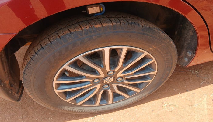 2017 Maruti Dzire ZXI PLUS, Petrol, Manual, 84,547 km, tyre