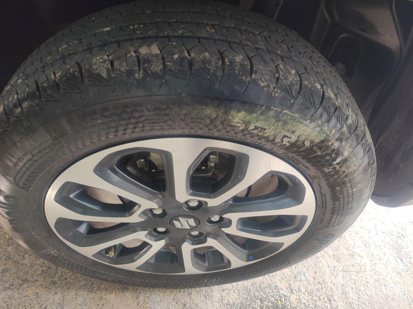 2024 Maruti Grand Vitara SIGMA SMART HYBRID, Petrol, Manual, 30,530 km, tyre