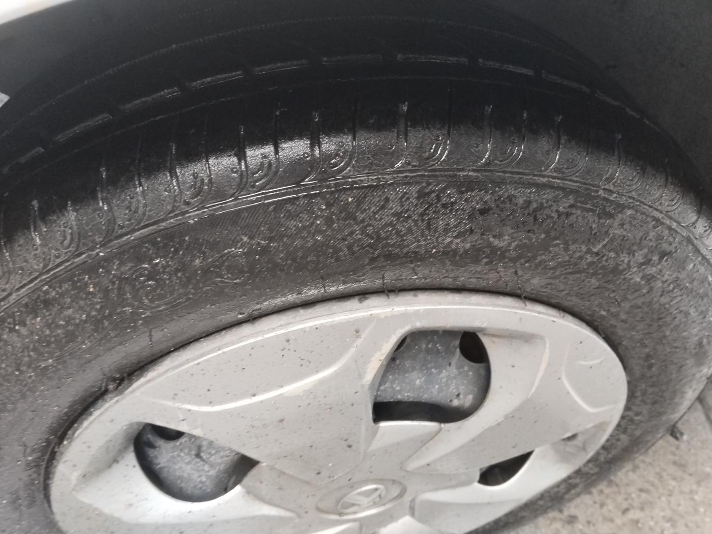 2022 Tata TIGOR XZ CNG, Petrol, Manual, 79,000 km, tyre