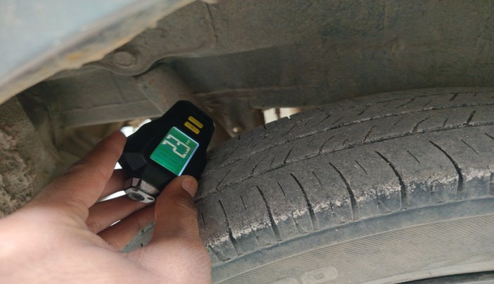 2018 Maruti Wagon R 1.0 LXI CNG, Petrol, Manual, 51,476 km, tyre