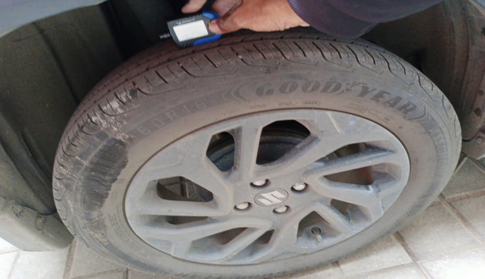 2024 Maruti FRONX DELTA PLUS 1.2L AGS, Petrol, Automatic, 7,456 km, tyre